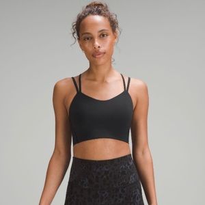 EUC Lululemon Like a Cloud Longline Bra. COLOR IS COPPER.